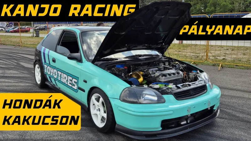 Hondák a Kakucs Ringen – Kanjo Racing Pályanap – videó előnézeti kép