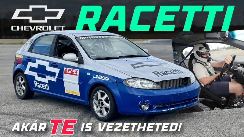 Low budget pályaautó: Chevrolet Racetti (és még ki is bérelheted!) – videó előnézeti kép